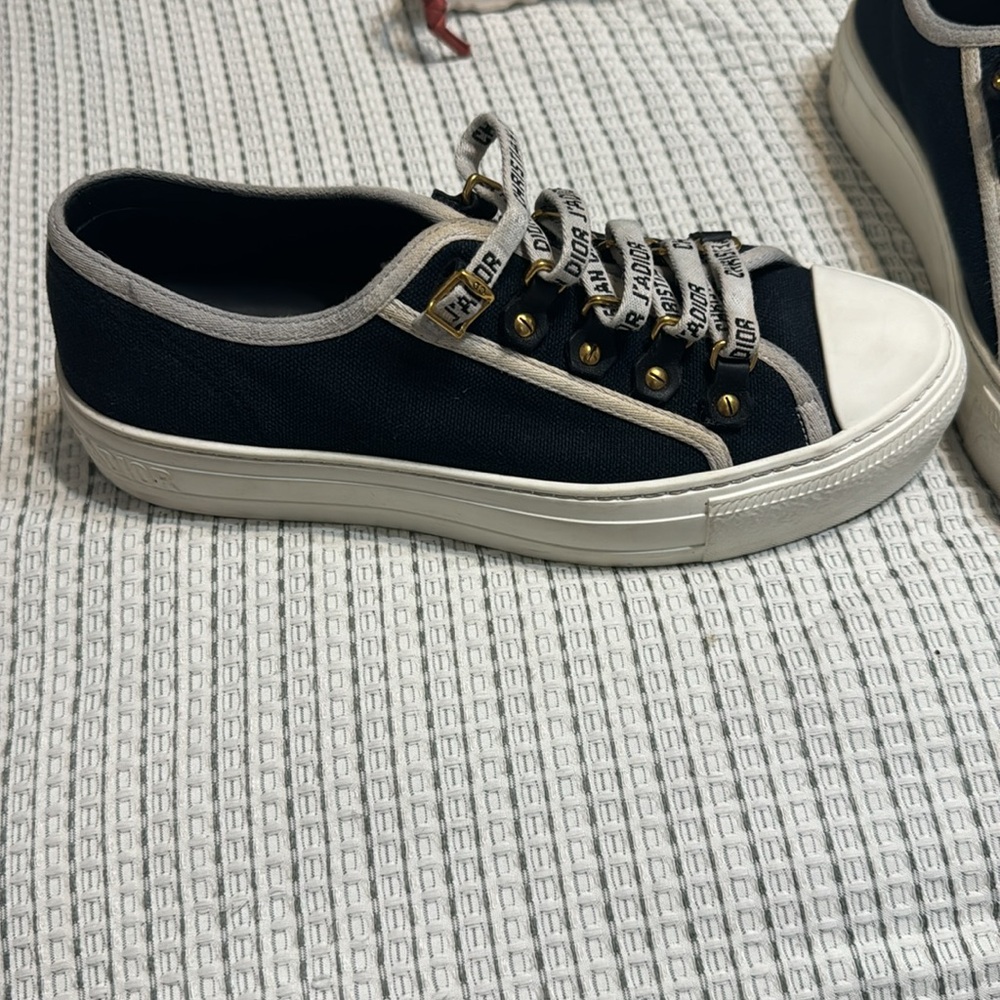 Christian Dior walkin black sneakers